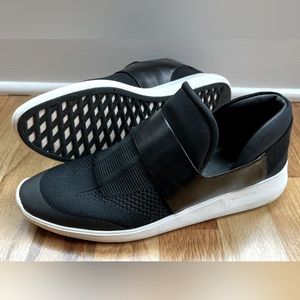 Via Spiga Misha slip on sneakers Black Size 8.5, 38.5 Eur.
